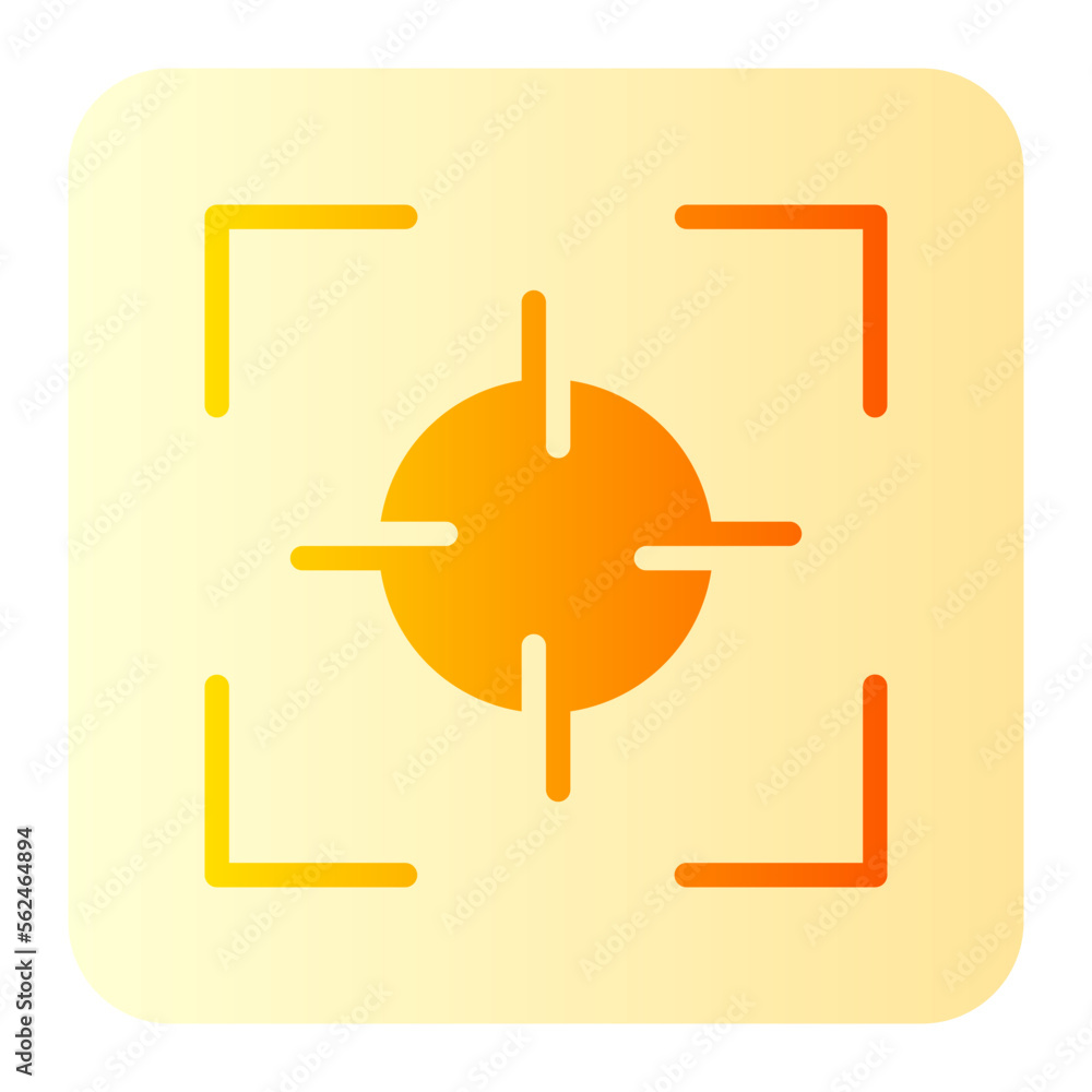 focus gradient icon focus gradient icon