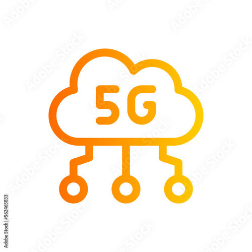 5g gradient icon