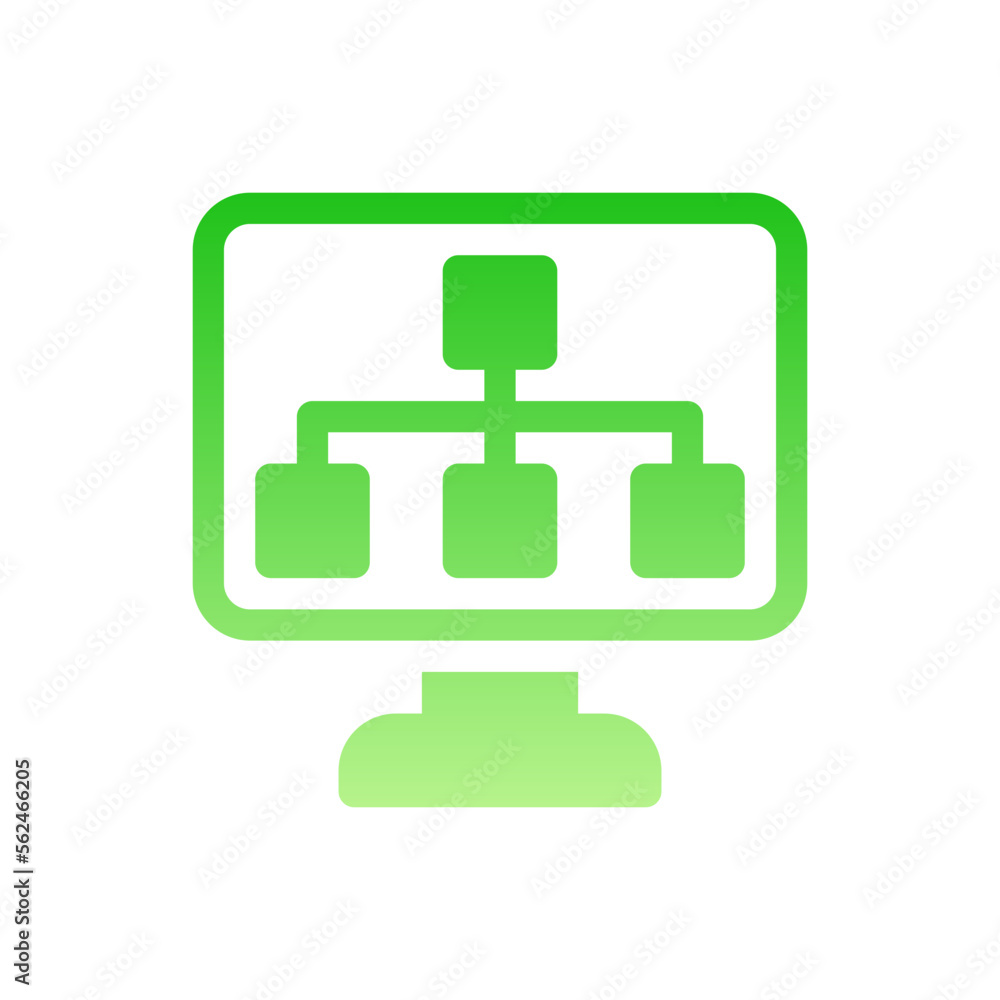 structure flat gradient icon structure flat gradient icon