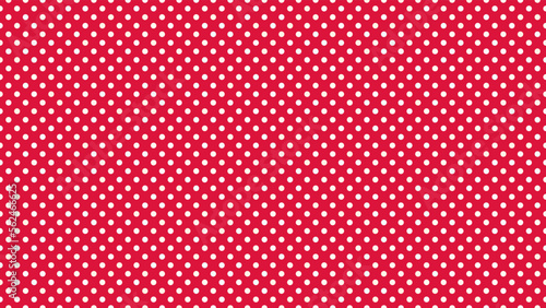 red polka dots illustration useful as a background