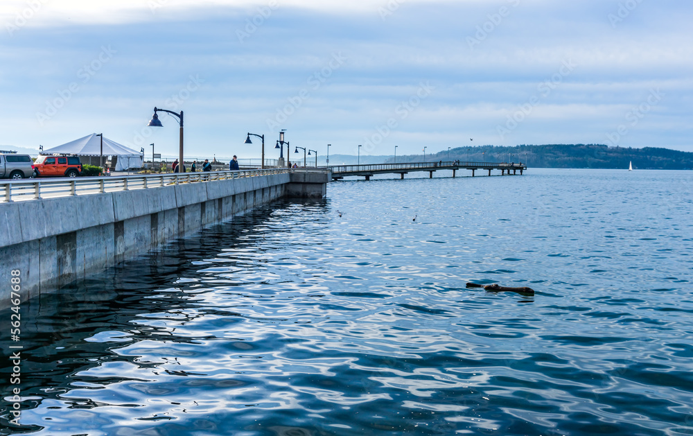 HIgh Tide Des Moies Pier 5