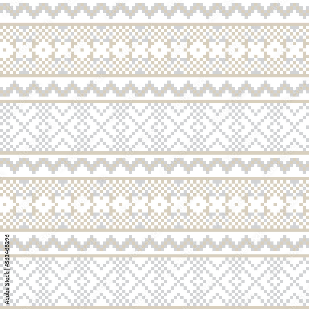 Argyle Fair Isle Seamless Pattern Design Argyle Fair Isle Seamless Pattern Design
