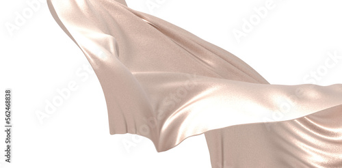 gold cloth texture. 3D rendering. - png transparent © vegefox.com