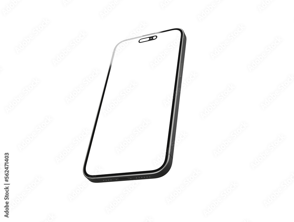 mobile smartphone device digital isolated 3d - mockup mobile smartphone device digital isolated 3d - mockup