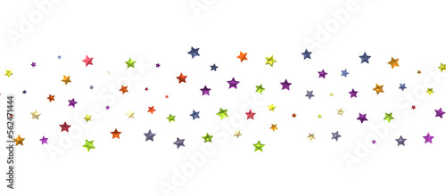 Glossy 3D Christmas star icon. Design element for holidays. -,