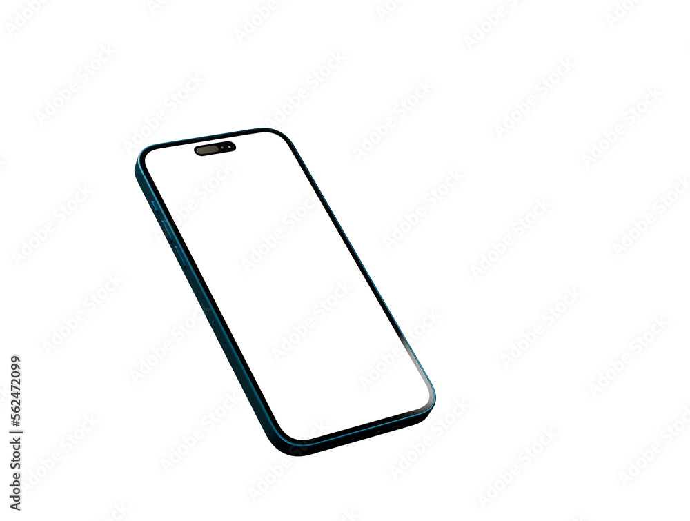 Smartphone frame less blank screen. Mockup generic device. Smartphone frame less blank screen. Mockup generic device.