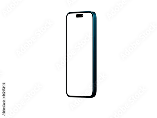 Smartphone. Mobile phone Template. Telephone 3d