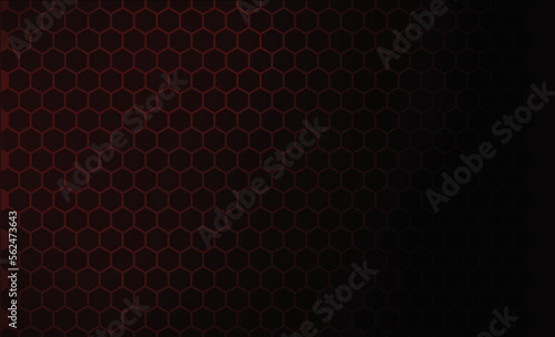 Free vector honeycomb mesh pattern with text space background