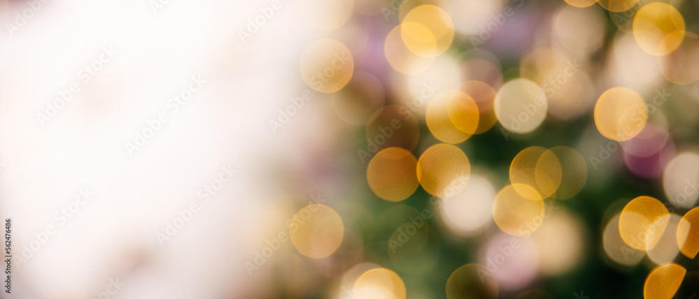 Obraz premium x-mas light blur, space for text for your design