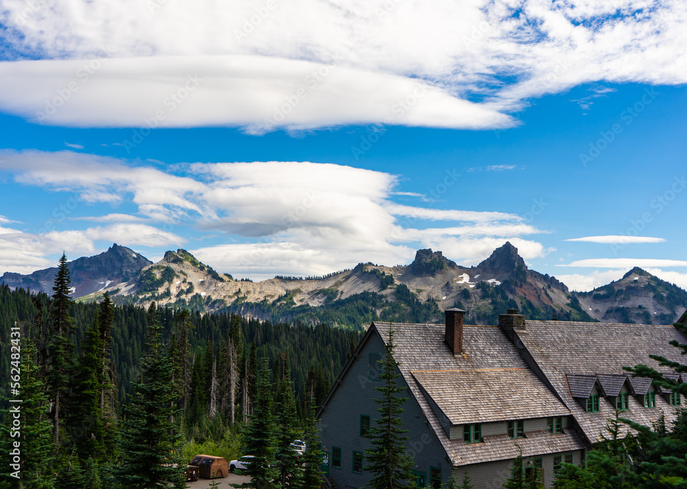 Cabin in Mt. Rainier National Park Cabin in Mt. Rainier National Park