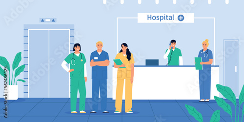 Nurses Flat Composition