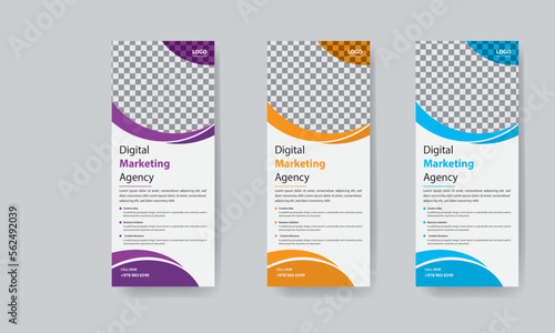 corporate roll up banner template