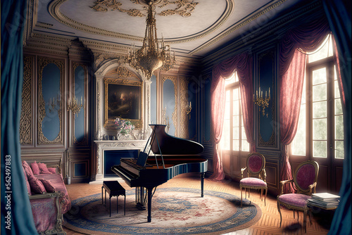 Classical music room