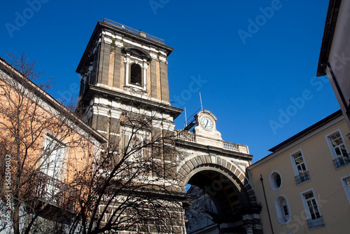 ancient monument gate with tower, called 