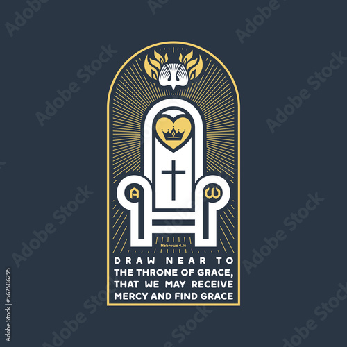 Biblical illustration from Hebrews.