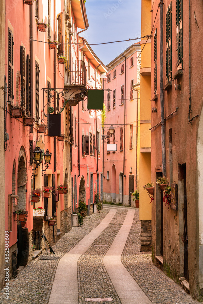 the small town of Garbagna, Piedmont, Italy