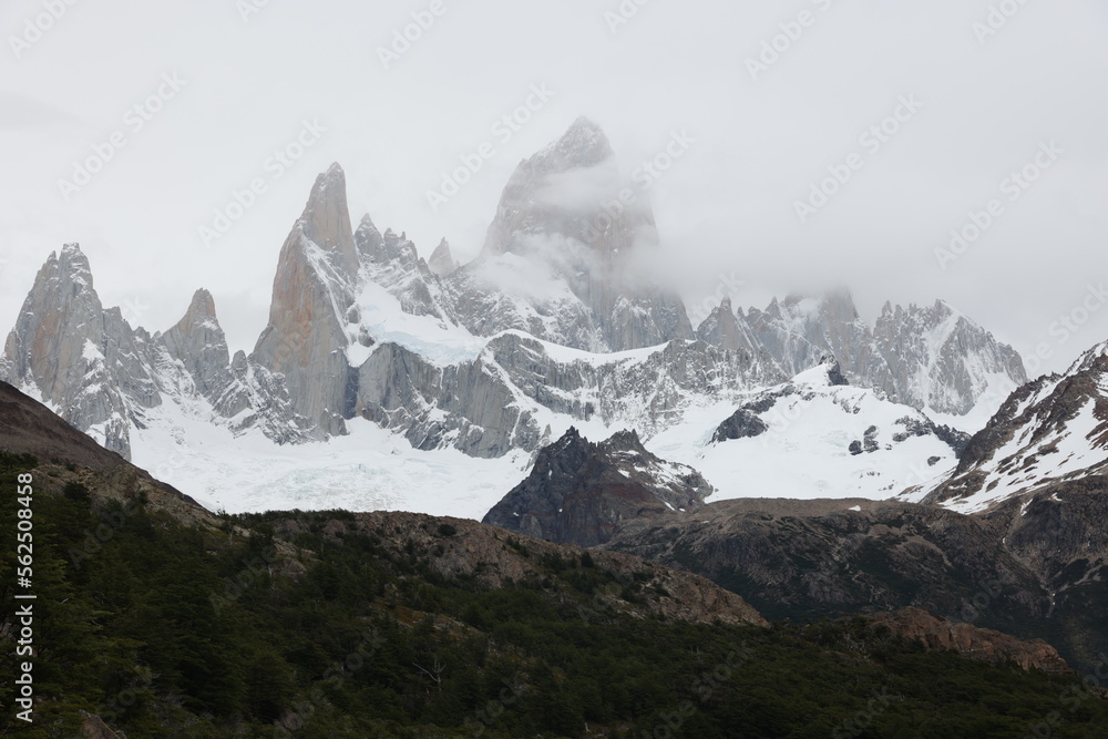 Fitzroy in el Chalten in argentina Patagonia