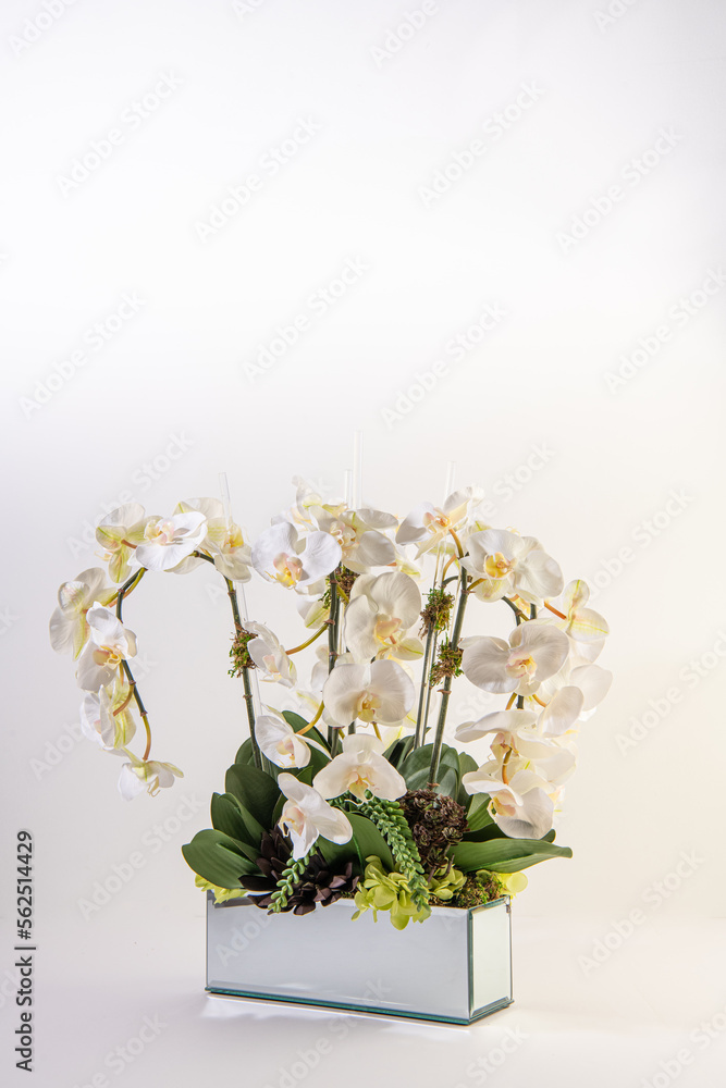 philodendra orchid flower arrangement