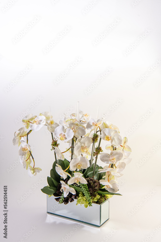 philodendra orchid flower arrangement