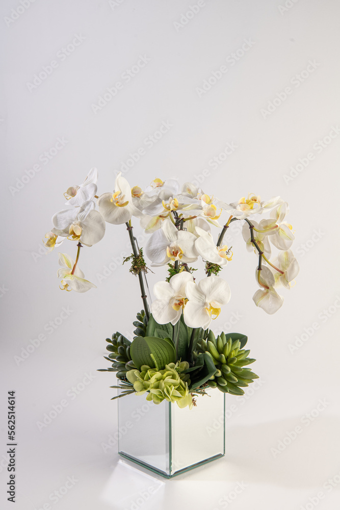 philodendra orchid flower arrangement
