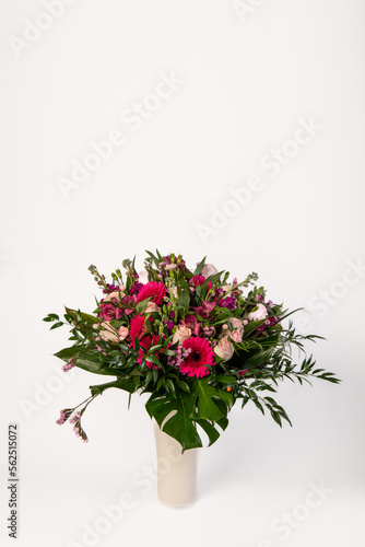Obraz na płótnie bouquet of pink flowers w salonie