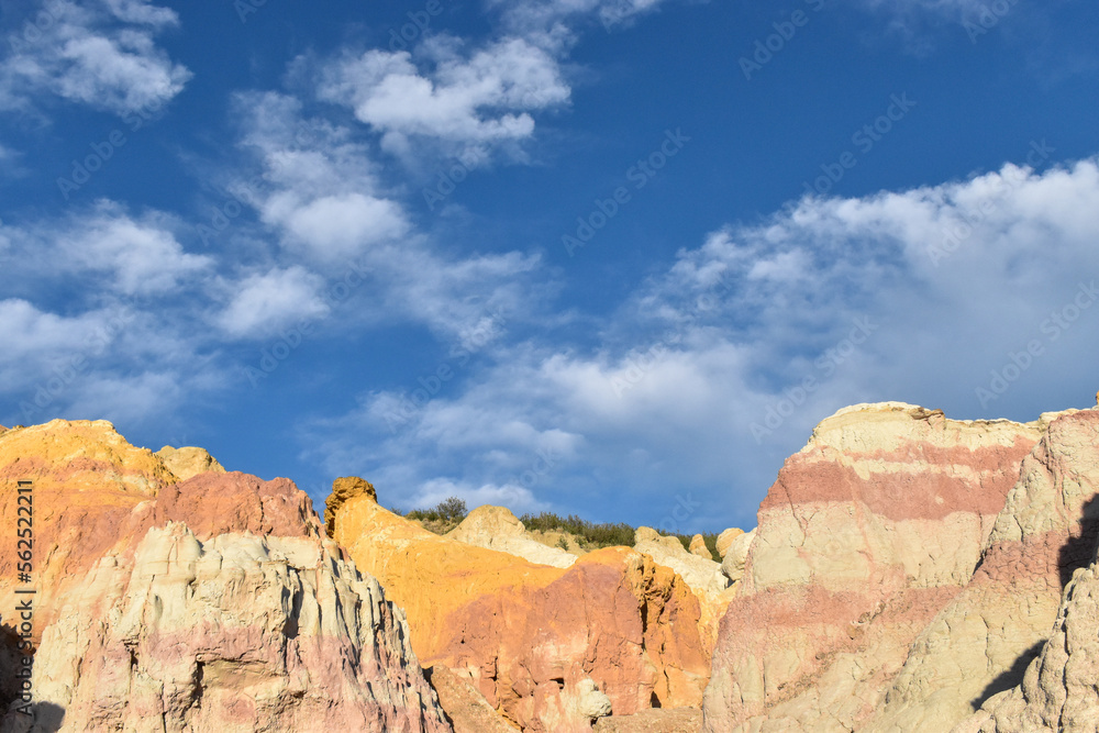 Paint Mines Interpretive Park, Calhan, Colorado, Colorado Springs, Sunset