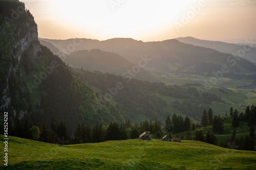Sonnenuntergang im Alpsteingebirge