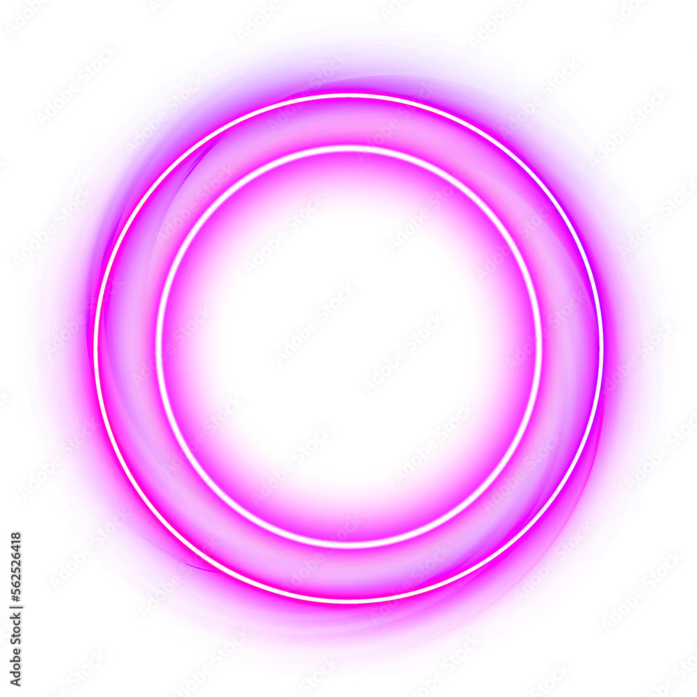 Neon Circle Multi Layer Frame Neon Circle Multi Layer Frame