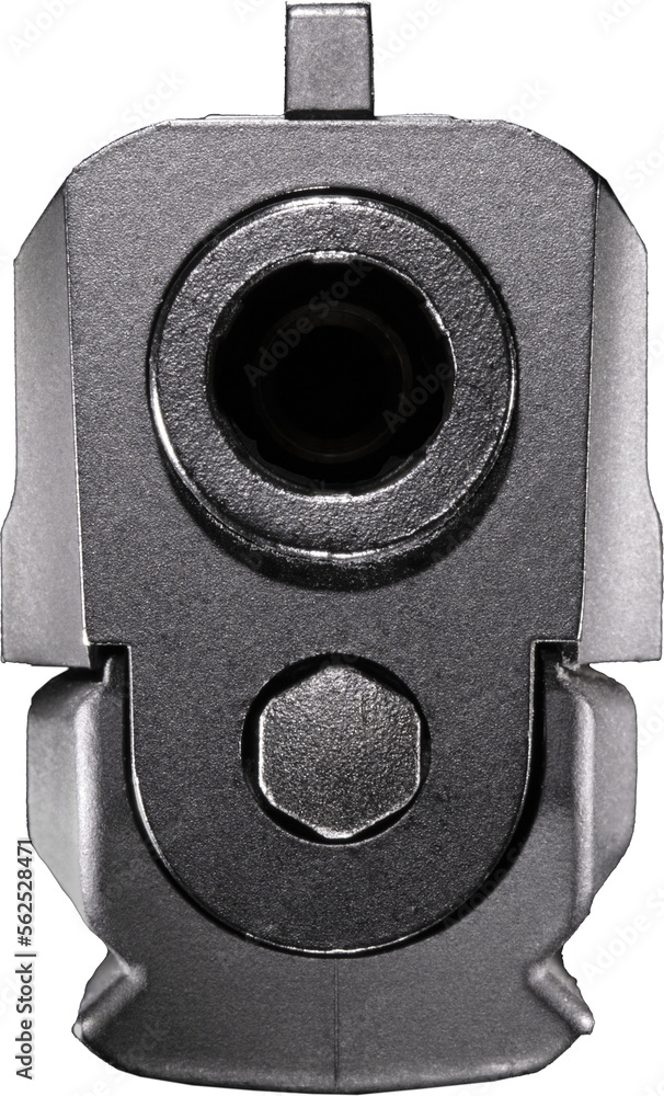 Looking down the barrel of a gun