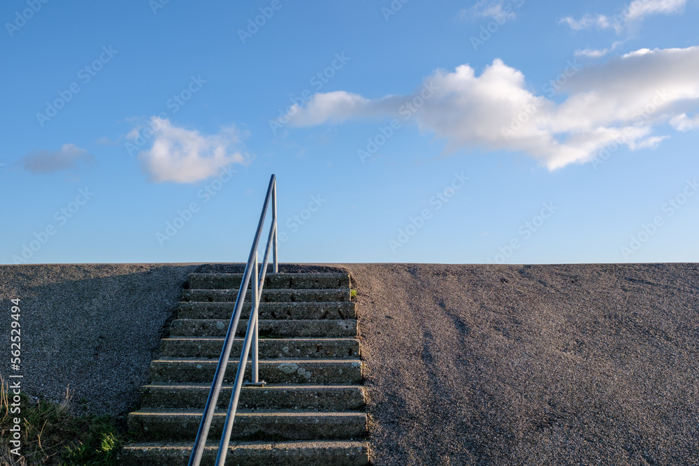 Obraz premium IJsselmeer, Noord-Holland province, The Netherlands