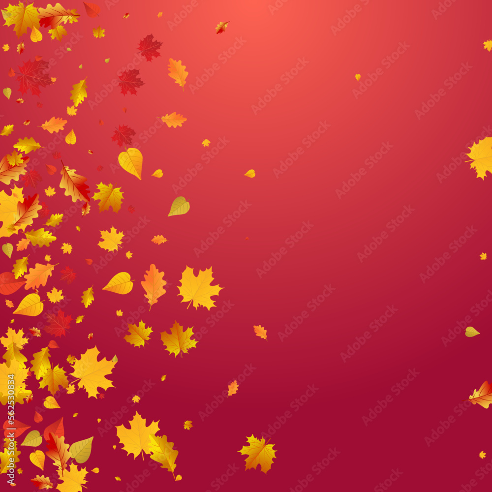 Red Floral Vector Red Background. Paper Plant Red Floral Vector Red Background. Paper Plant