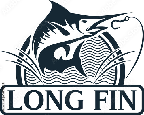 Fishing hunting logo design