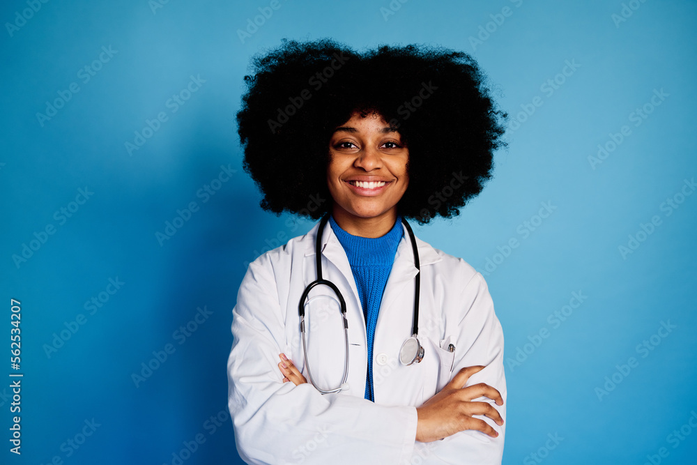 black woman doctor with stethoscope black woman doctor with stethoscope
