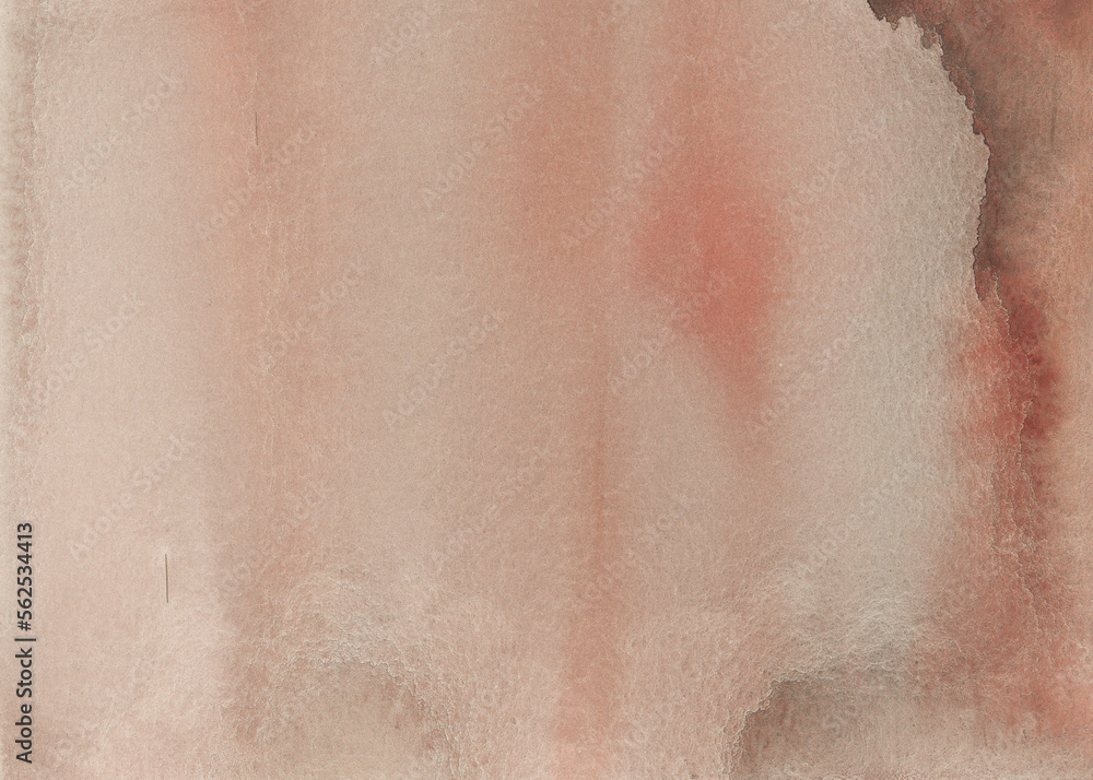 Naklejka premium Paper texture, Grey & red watercolour background