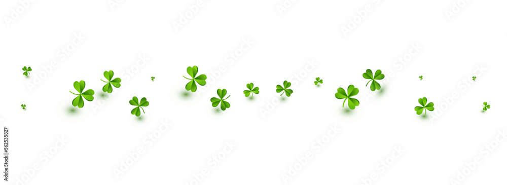 Spring Clover Air Vector White Panoramic Spring Clover Air Vector White Panoramic