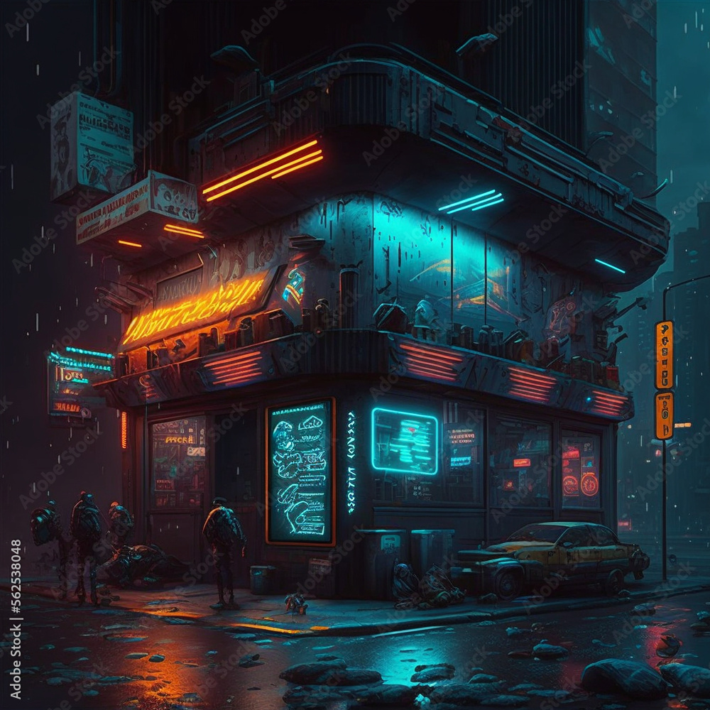 CYBERPUNK CITY STYLE CYBERPUNK CITY STYLE