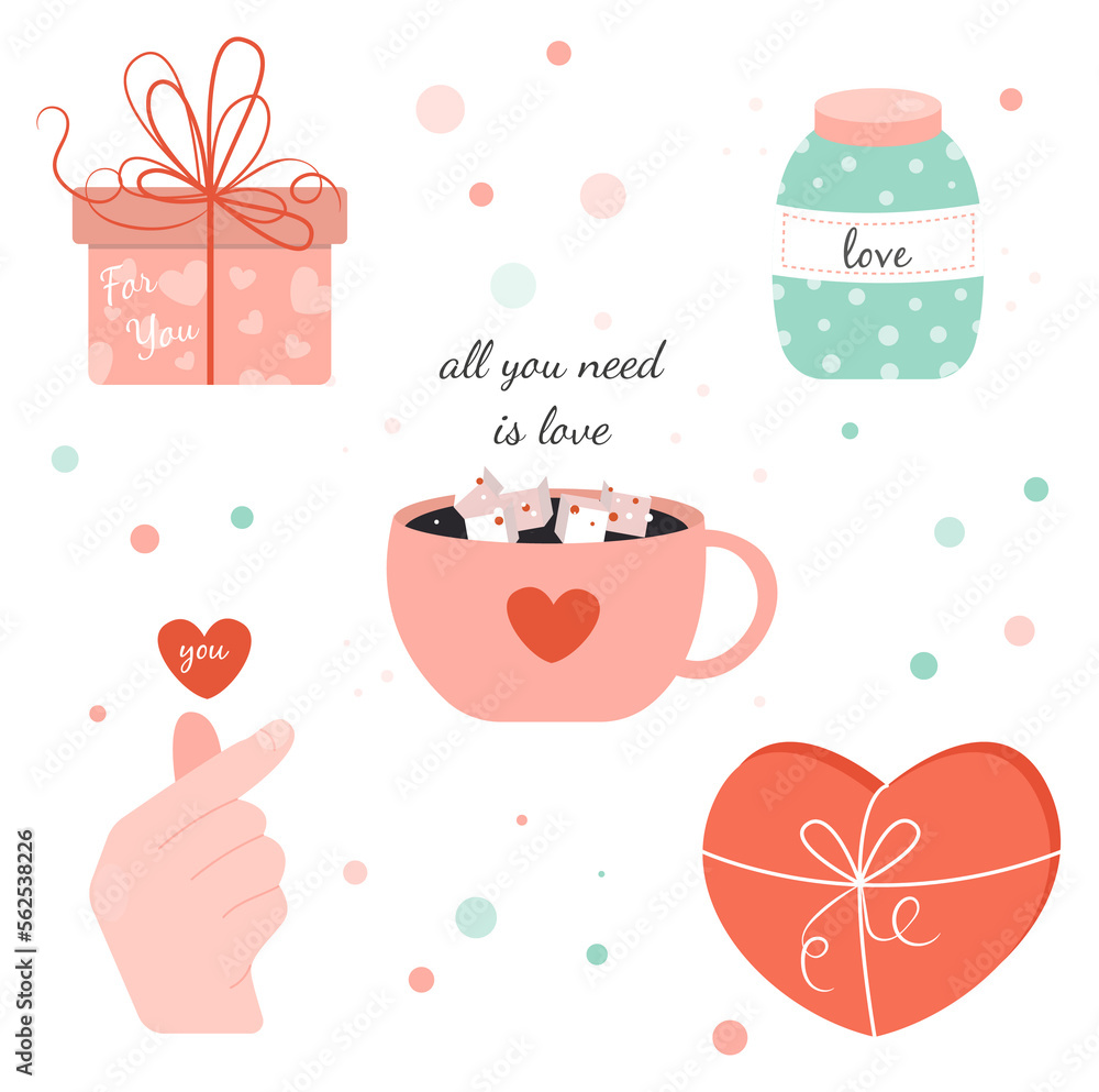 a collection of cute stickers for lovers a collection of cute stickers for lovers