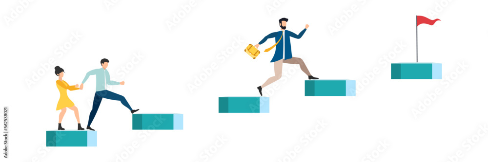 business mentor helps improve, holding stairs steps, mentorship, upskills, climb help, self development strategy flat. business mentor helps improve, holding stairs steps, mentorship, upskills, climb help, self development strategy flat.
