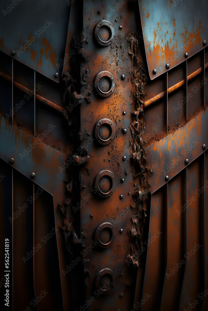 rusty metal background Stock Illustration | Adobe Stock