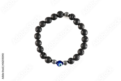 Evil Eye lava bracelet photo