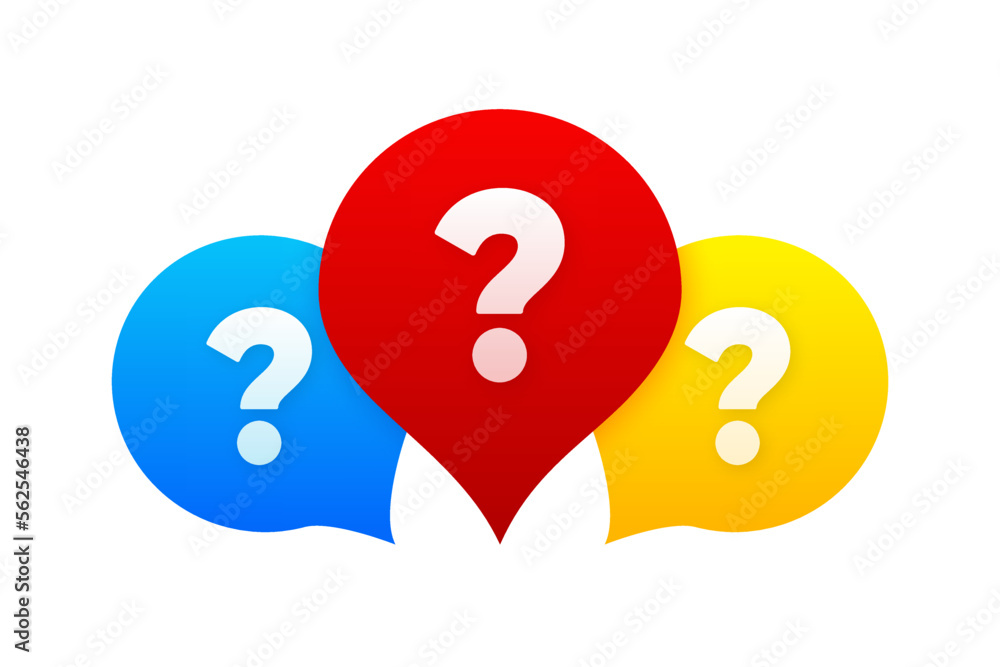 FAQ concept. Banner with question marks. Searching solutions, useful information, customer support, solving problem, choice. Vector illustration. FAQ concept. Banner with question marks. Searching solutions, useful information, customer support, solving problem, choice. Vector illustration.