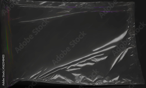 Black Background texture polyethylene,transparent polyethylene black plastic film, transparent stretched black metaverse blockchain background