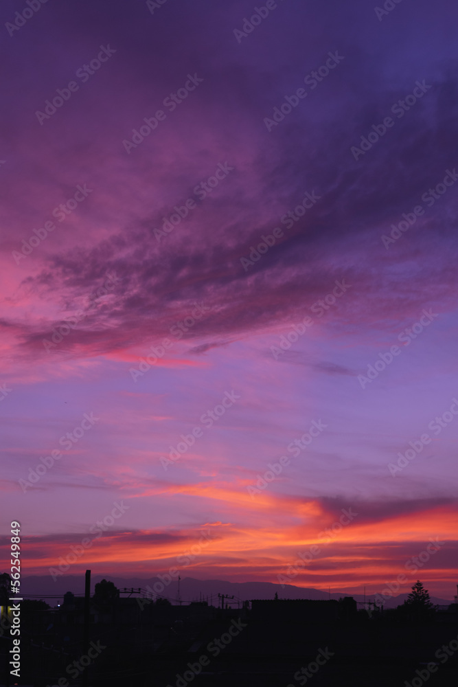 Atardeceres coloridos, Estado de México, hermosos fondos verticales. Atardeceres coloridos, Estado de México, hermosos fondos verticales.