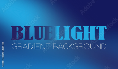 Blue Light Gradient Background