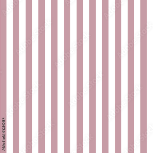 Pastel pink and white vertical stripes pattern, seamless texture background