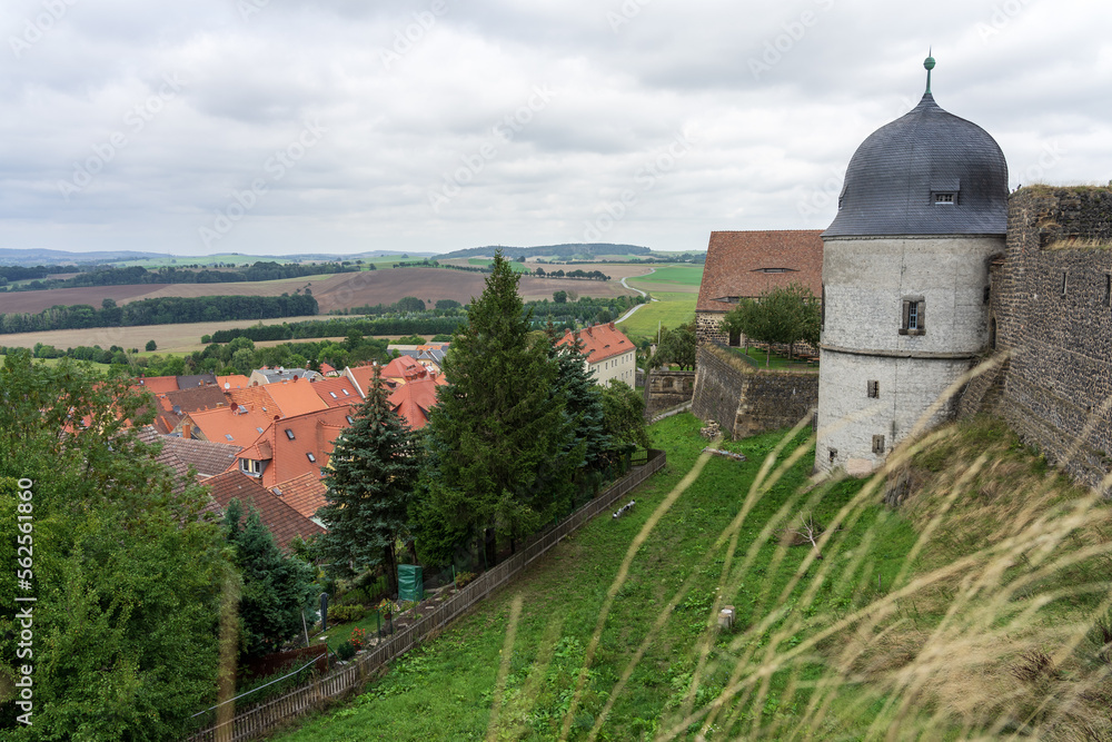 Burg Stolpen, Saxony, Germany. Medieval fortress on a basalt mountain. Burg Stolpen, Saxony, Germany. Medieval fortress on a basalt mountain.
