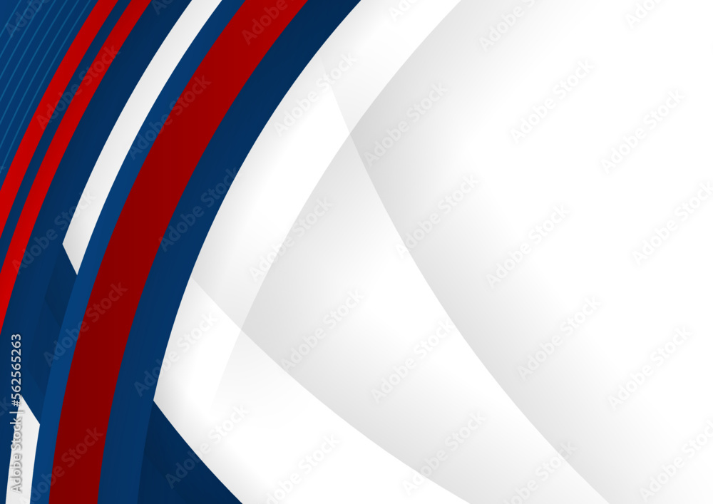 Modern simple abstract red white blue background Stock Vector Adobe Stock