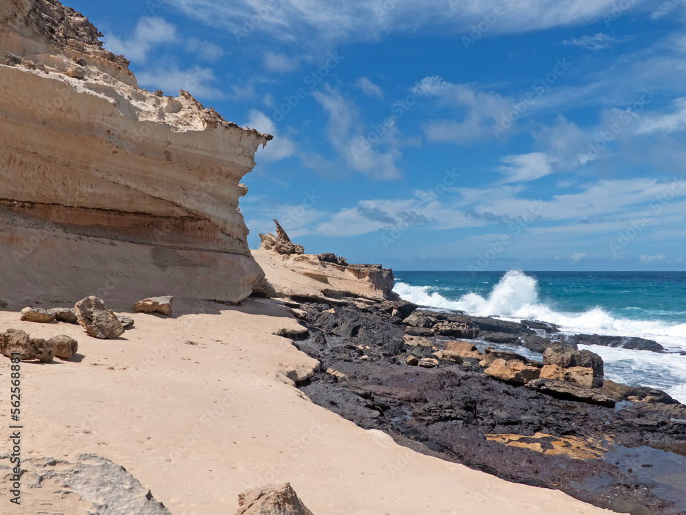 Fuerteventura - wilde Westküste Jandia zwischen Agua Liques und Los Boquetes