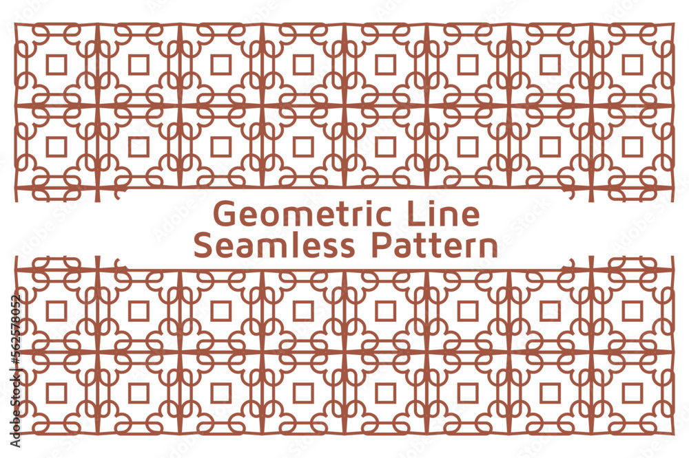 Background Texture in Geometric Line Ornamental Style Background Texture in Geometric Line Ornamental Style