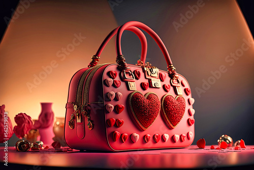 Valentine's Day, theme_handbag, generative AI
